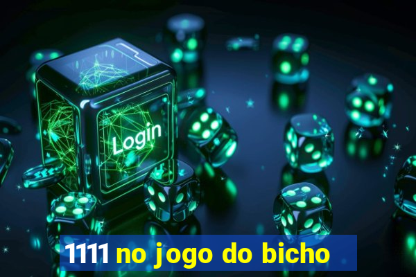 1111 no jogo do bicho